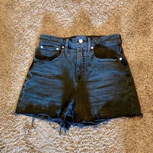 Madewell Denim Curvy High Rise Shorts